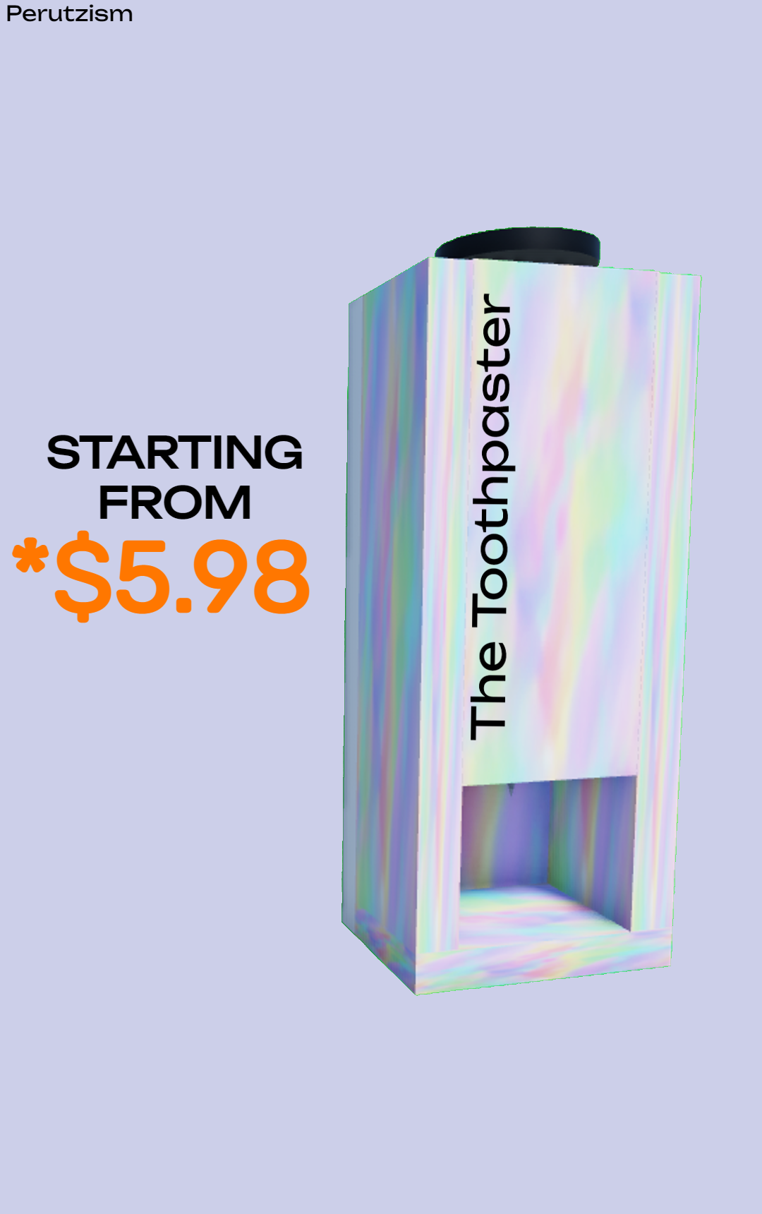 Perutzism Toothpaster Image Rainbow