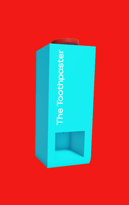 Perutzism Toothpaster Image Blue